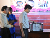 Cán bộ, ĐVTN tỉnh Lạng Sơn tham gia ủng hộ đồng bào Miền Trung